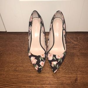 Choewia Aldo Floral Printed Heels